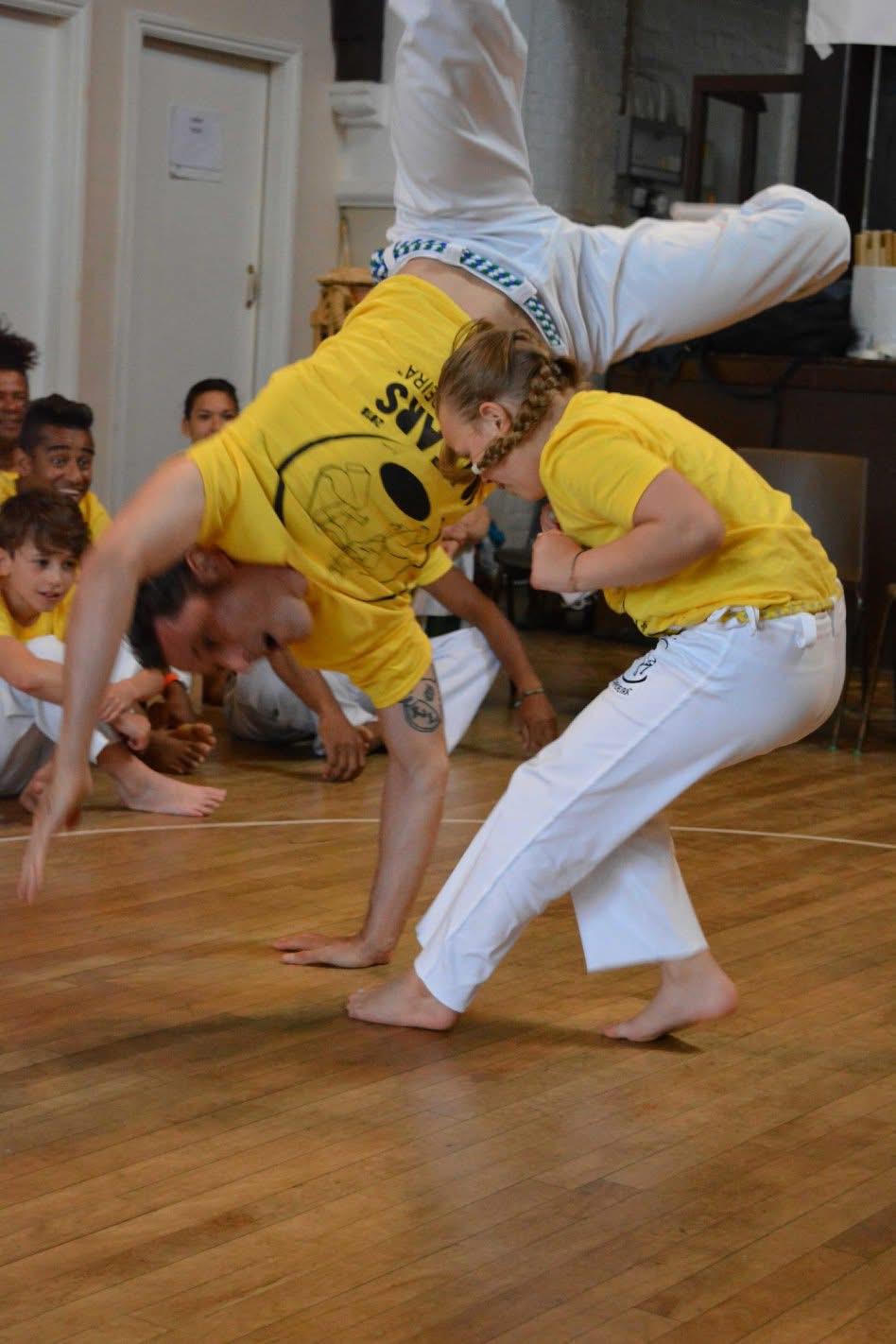 Olorum Capoeira class