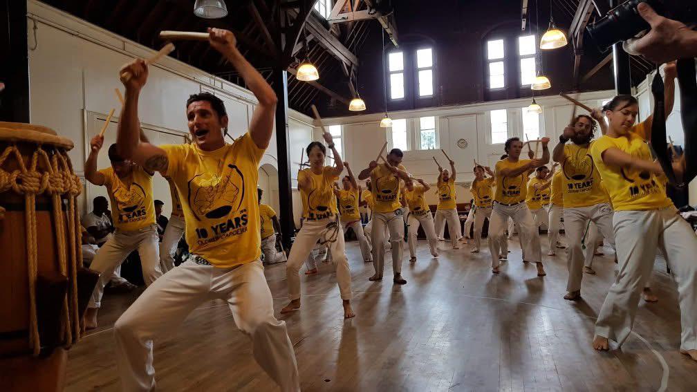 Olorum Capoeira class